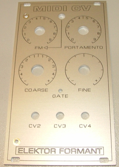 Elektor Formant MIDI CV Converter