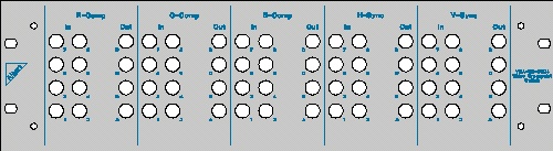 RGB Crosspoint Switch RGB-CS 0804