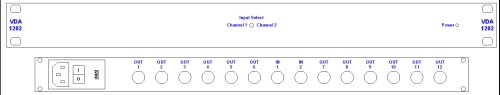 Video Distribution Amplifier VDA-1202