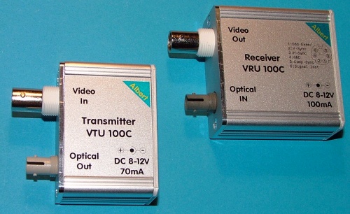 Video Fiber Optic Converter VTU/VRU 100